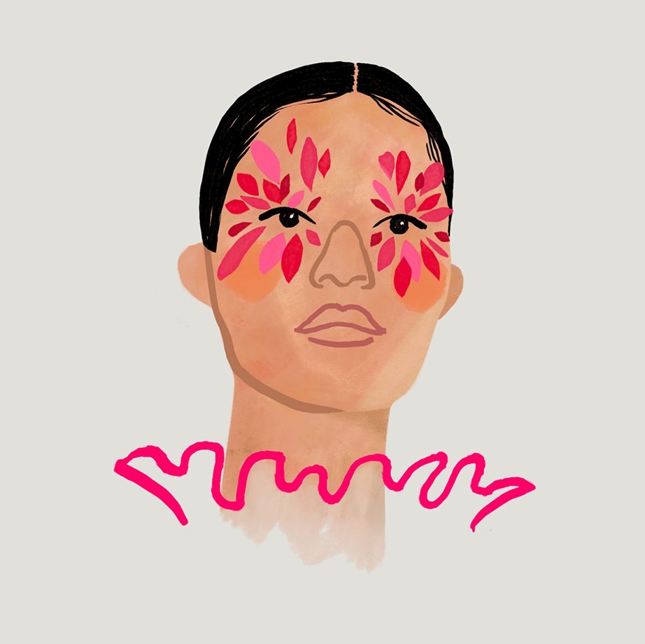 illustration anais ordas mode makeup