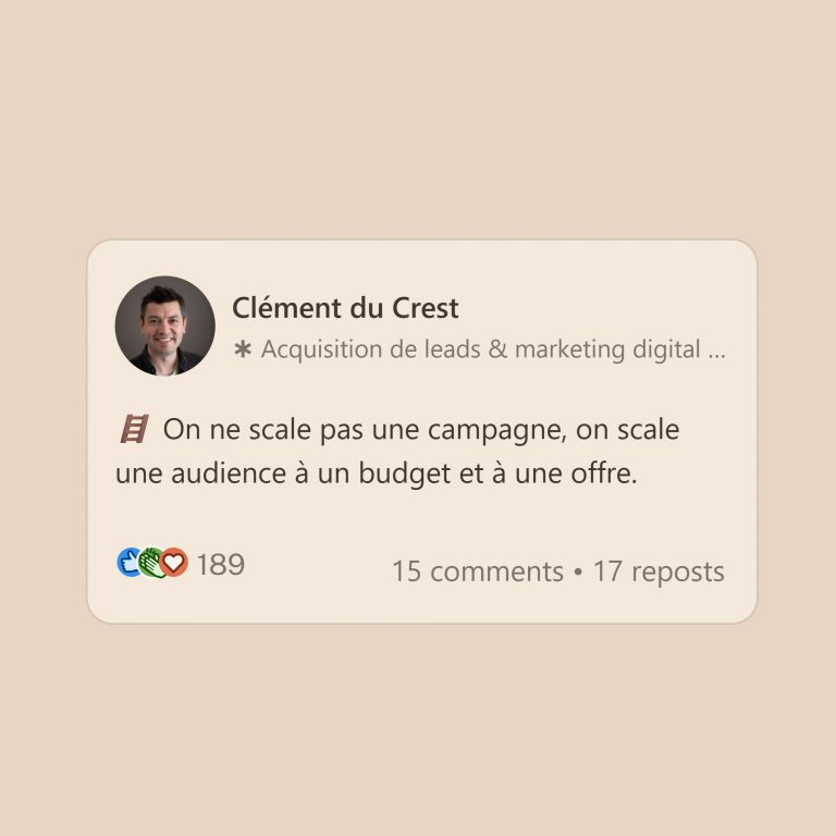 Comment construire des audiences pertinentes sur Meta, Google et LinkedIn ?