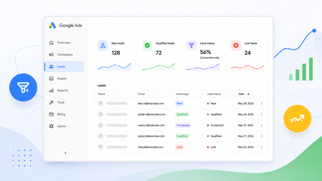 Google Ads lead managementLeads in Google Ads : l'évolution du B2B annoncée pour 2026